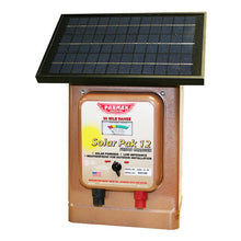 Cargar imagen en el visor de la galería, Parmak Magnum Solar-Pak 12 Electric Fence Charger Model MAG.12-SP 12 volt – Solar/Battery Operated – 30 miles  Featuring the latest state-of-the-art solar panel with superior charging power the Parmak Magnum 12 Solar-Pak eliminates battery recharging, thereby saving you time and money.
