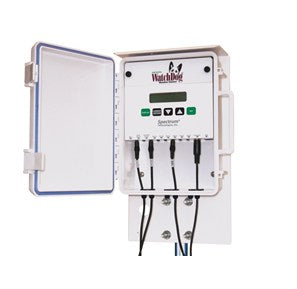  Model 2800  The WatchDog 2800 Station is ideal where multiple sensor measurements are required for temperature, soil moisture, crop canopy light or leaf wetness data. Customize the station to your application by choosing up to eight plug-in sensors, plus one optional rainfall sensor.