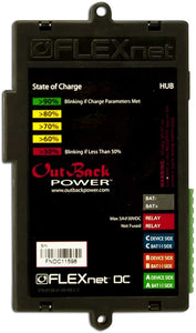 OutBack Power's FLEXnet DC is the ultimate DC system monitoring device. Our integrated networked communications make valuable, usable data available from your system and viewable on an OutBack MATE communications device, providing you with the critical answers about your system's health, performance and efficiency.