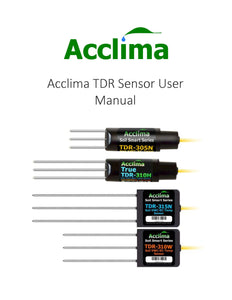 Acclima-TDR-315N Soil Moisture Sensor