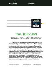 Cargar imagen en el visor de la galería, Acclima-TDR-315N Soil Moisture Sensor
