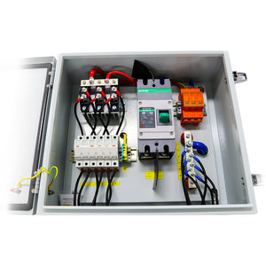 AIMS power-Solar Array Combiner Box 120A 200Vdc 6 String - 20KW Prewired