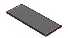 Load image into Gallery viewer, SunEarth Inc. Empire EP-32 solar collector panel for domestic hot water applications featuring all copper absorber with selective paint surface.
