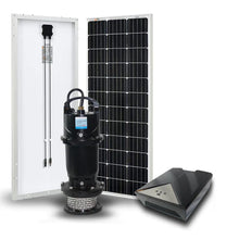 Load image into Gallery viewer, RPS Solar Pumps Grid-less Sump™ Pump System - Sized by RPS Pump Specialist
