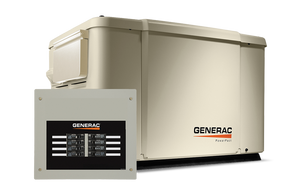 Generac Generators-7.5 kW Generac PowerPact Home Standby for Essential Backup Power w/ 50A Load Center ATS