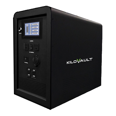 KiloVault Batteries-KiloVault RESQ 1500 Emergency Backup Solar Power Station | 1280wH / 1500W
