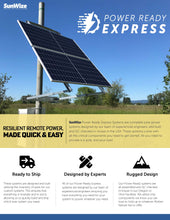Load image into Gallery viewer, SunWize solar telcom-Power Ready Express Solisto –270385
