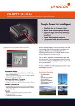 Load image into Gallery viewer, Phocos Any-CIS-N-MPPT-85/20-20 Amp 12/24 Volt MPPT Charge Controller
