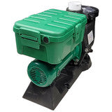 Natural Current-Hybrid Pool Pump-Utility Grid / Solar Powered AC/DC 24/7 Runtime