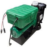 The SunRay 2HP SolFlo 3 Solar-Powered Pool Pump is recommended for use with a 15,000- to 45,000-gallon swimming pool or pond. Like the other products in the SolFlo line, this system is designed to be off the grid, effectively moving water using solar power. It includes the very efficient and reliable Sensorless Brushless DC Motor. Purchase with (6) 30-Volt solar panels wired in series to pump up to 80 gallons per minute.