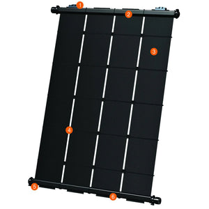 Solar Pool Supply SwimJoy-Industrial Grade DIY Solar Pool Heater System Kit