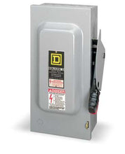 Load image into Gallery viewer, SQUARE D Electric-200 Amps AC 240VAC Single Throw Safety Switch 2PST
