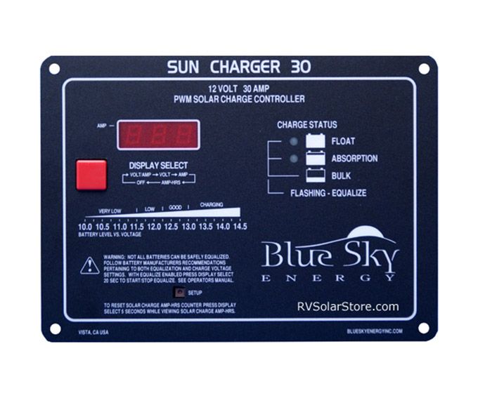 Blue Sky Energy-SC30 PWM Charge Controller 30 Amp 12 Volts