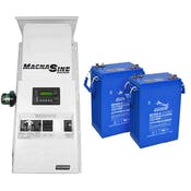 This DC-Coupled backup power kit is designed to add battery backup onto an existing grid-tied system with a string inverter installed. The included Morningstar 600V TriStar controller has an integrated transfer switch that allows you to switch between selling power and charging batteries. This kit can be used to add battery backup to most popular string inverters with a 600-volt input, including various models from SMA, Fronius and other manufacturers.