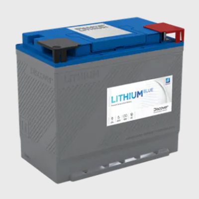 Discover Batteries-DLB-GC12-12V Lithium Blue 12V 200Ah Battery W/ BMS & Bluetooth
