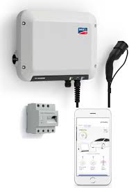 SMA EV Charger 7.4 / 22 : Refuel electric vehicles at home w/ solar power