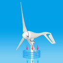 ECO-WORTHY 400W Wind Turbine Generator has a low start-up speed of 5.6mph (2.0m/s), generating power even when the wind is not that strong. ·Enhanced Blade: 3 enhanced nylon fiber blades made by precision molding make it lightweight, durable, low noise and low vibration.
