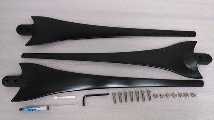 Replacement a set of three blades for Air 30 and Air X Marine wind turbines. Not for use with Primus Air 40/Air Breeze turbines.