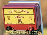 Cargar imagen en el visor de la galería, Cyclops Hero, 1.5 Joule, Battery Powered Energizer, A low impedance,  1.5 Joule, Electric Fence Charger. The low impedance means it will maintain a controlling voltage even loaded with heavy vegetation. Very high power output .
