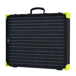 RichSolar-MEGA 100 Watt Portable Solar Panel Briefcase Best 12V Panel for Solar Generators and Portable Power Stations 25-Year Output Warranty
