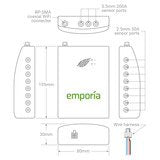 Cargar imagen en el visor de la galería, Emporia-EV Charger 16-sensor Energy Monitor / 4 Plug BUNDLE
