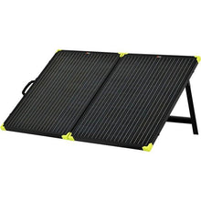 Load image into Gallery viewer, The Mega 200 Watt Portable Solar Panel Briefcase features high efficient 200-watt monocrystalline solar panel and kickstand for better angle placement
