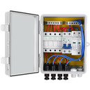 Eco-Worthy-4 String PV Combiner Box with 4*10A Circuit Breakers for Solar Panel System