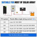 Eco-Worthy-4 String PV Combiner Box with 4*10A Circuit Breakers for Solar Panel System