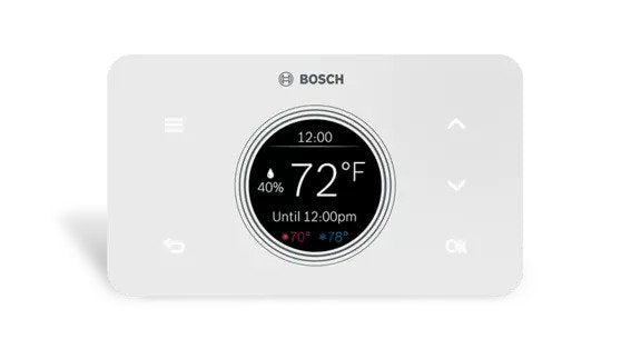 The BCC50 is a sleek, internet-connected thermostat that offers easy all-in-one control for your HVAC systems. 