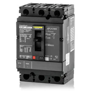 PowerPacT H-Frame circuit breakers are designed to protect electrical systems from damage caused by overloads and short circuits. PowerPacT H-Frame circuit breakers are available with either thermal magnetic or Micrologic electronic trip protection units.