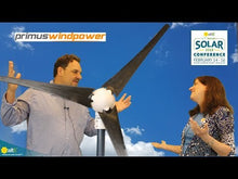 Load and play video in Gallery viewer, PRIMUS WINDPOWER- 1-AR30-10-48 Air 30 48 Volt DC Turbine
