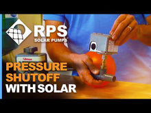 Cargar y reproducir el video en el visor de la galería, RPS-Reverse Action Pressure Switch for Solar Pumps (Optional Poly Pipe Barb Tee)
