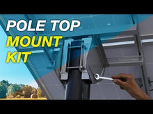 Cargar y reproducir el video en el visor de la galería, RPS Top-of-Pole Solar Panel Mount Kits
