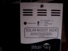 Cargar y reproducir el video en el visor de la galería, Blue Sky Energy-SB3024DIL, MPPT Control, Solar Boost Charge Control W/ Display 40A/12 30A/24V
