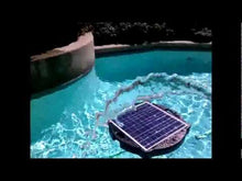 Load and play video in Gallery viewer, Natural Current-Savior-35w Floating Solar Pool Pump and Filter Cleaner System
