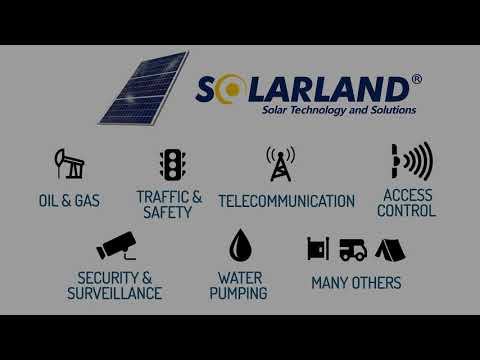 Solarland -SLP120-12U Multicrystalline 120 Watt 12 Volt Solar Panel