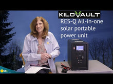Load and play video in Gallery viewer, KiloVault Batteries-KiloVault RESQ 1500 Emergency Backup Solar Power Station | 1280wH / 1500W
