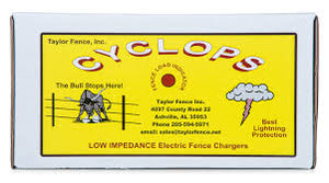 Cyclops Fence Solar chargers-1.5 Joule, Battery Powered Energizer