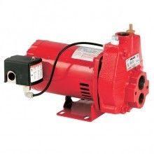 Red Lion Water Pumps-Convertible Jet Pump, 3/4 HP, 115/230 Volts, 1-1/4