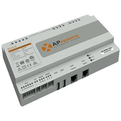 The APsystems ECU, our state-of-the-art Energy Communication Unit, is the information gateway for our microinverters. The unit collects module performance data from each individual microinverter and transfers this information to an internet database in real time, requiring only a single data and power cable. Through the APsystems EMA software, the APsystems ECU gives you precise analysis of each microinverter and module in your solar installation from any web-connected device.