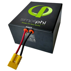 SimpliPhi PHI-1.2-24-160 High Output 1.2kWh 24 Volt Lithium Ferro Phosphate Battery