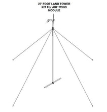 Load image into Gallery viewer,  Primus Wind Power 1-TWA-10-01 27 Foot AIR Guyed Tower Kit  27 Foot Guyed Tower Kit for AIR 30/40 Turbines  NOTE: This kit does not come with the pole or anchors. The type of anchors you need will depend upon the soil conditions at your tower site. This tower kit is designed specifically for the Primus Wind Power AIR 30 and AIR 40 wind turbines.
