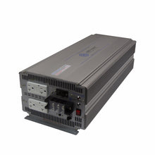 Cargar imagen en el visor de la galería, 5000 Watt Pure Sine Inverter – Industrial Grade – 48 VDC 50 &amp; 60 hz  AIMS Power is proud to bring you this new 5000 Watt Pure Sine Power Inverter, designed for harsh environments, which has been completely overhauled and now boasts a dual GFCI outlet and is FCC certified. This product also includes a thermally controlled fan, allowing for increased efficiency and less noise. It will continue to put out stable, pure sine power and maintain output voltage, even as you battery bank voltage decreases.
