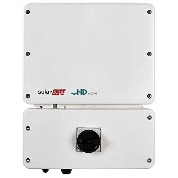 SolarEdge-SE3800H-US000BNV4, Set App, HD Wave W Ev Charger, Non-Isolated Inverter, 3800W, 240 Vac