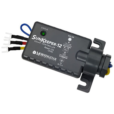 SunKeeper 12 Amp, 12 Volt Solar Charge Controller  This controller is made to mount in standard 1/2