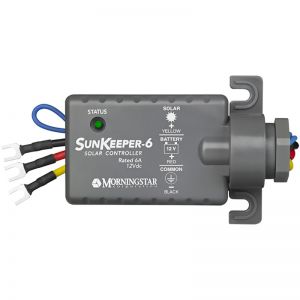 SunKeeper 6 Amp, 12 Volt Solar Charge Controller  This controller is made to mount in standard 1/2