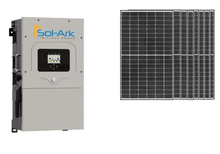 Cargar imagen en el visor de la galería, Ark Solar-Hybrid Off-Grid / Grid-Tie Solar Kit-3.3kW of REC Solar, 5kW Sol-Ark, and 10 kWh Pytes Lithium Battery Bank
