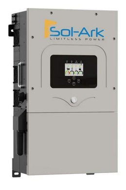 Sol-Ark 5K Pre-Wired Hybrid Inverter System is an all-in-one system that includes an inverter, charger controller, and a display with remote monitoring