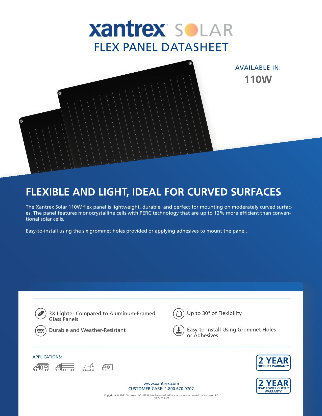 Xantrex PV Solar Panel Extension Cable 15' (708-0030)