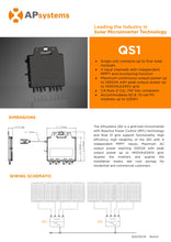 Load image into Gallery viewer, APsystems-QS1 MICROINVERTER
